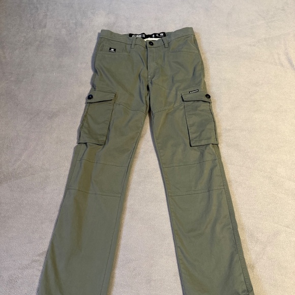 G-Star Raw Cargo 3D Pants Size 30 Button Pocket Army Green Gorp Gorpcore Utility - Picture 2 of 8